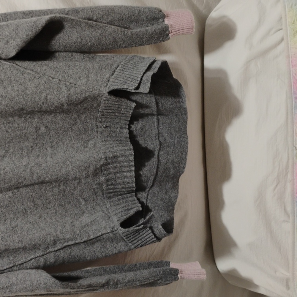 SALE! NWOT Duffy Cashmere Sweater Sz.XS Has A Flaw SEE Pictures (BX13) - Picture 3 of 11